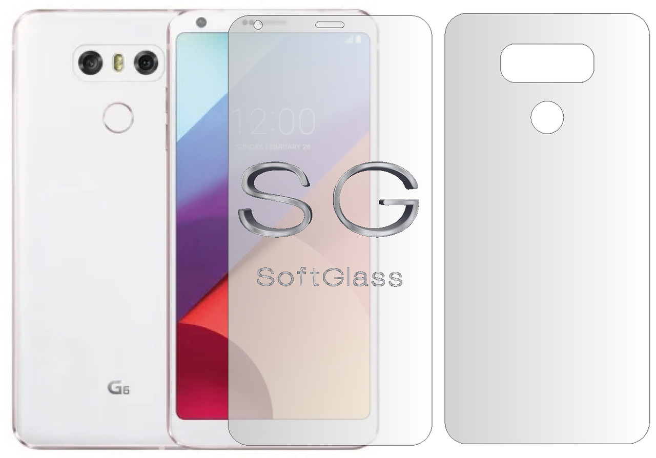 М'яке скло LG G6 Комплект: Передня та Задня панелі поліуретанове SoftGlass