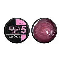 Crooz Jelly Gel, 15мл №05 гель для наращивания