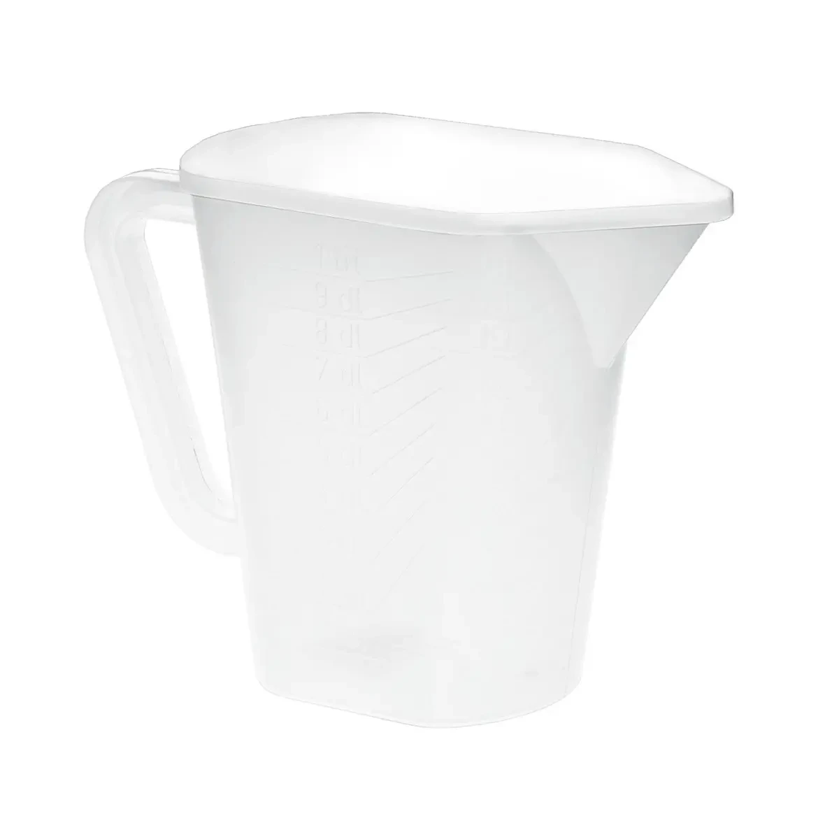 Мірний глечик Plast Team, з кришкою, 1,0 л (1385)