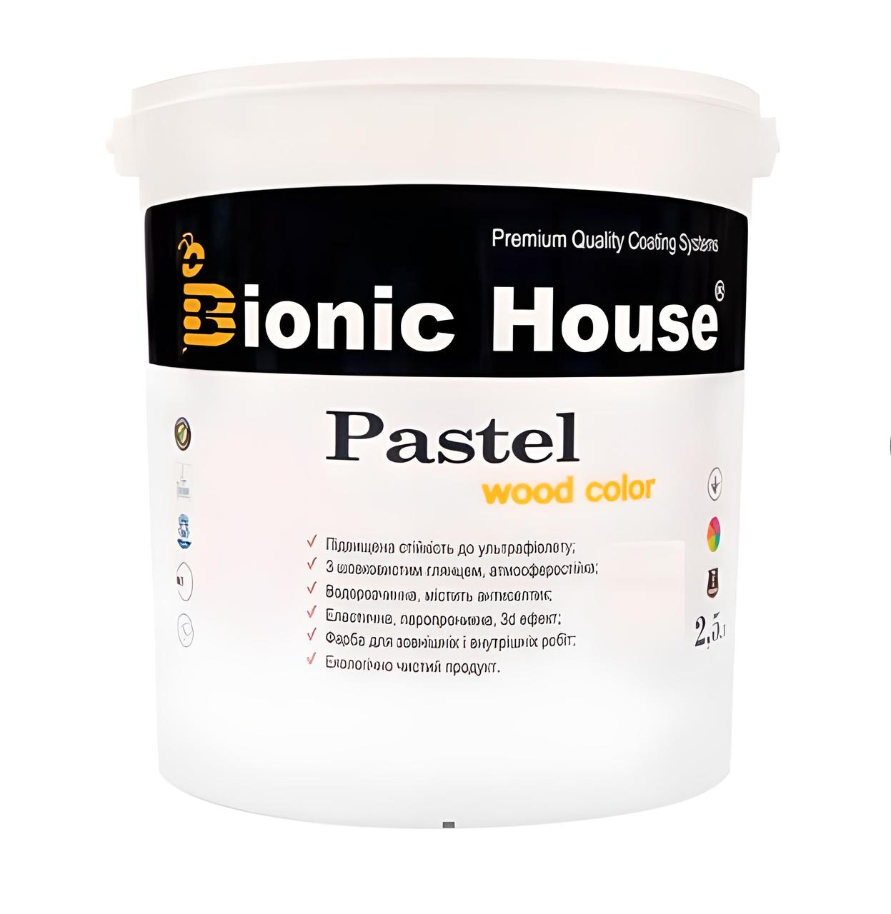 Bionic-House PASTEL Wood color- Фарба антисептичної дії