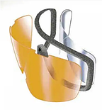 Окуляри захисні з ущільнювачем Pyramex V2G-Plus (XP) (gray) Anti-Fog, чорні, фото 3