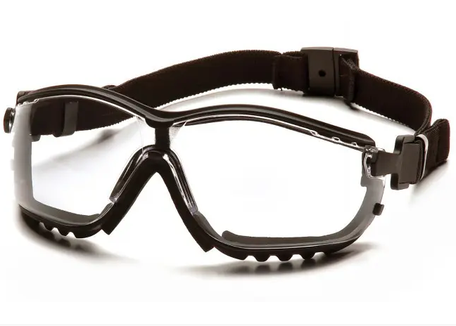 Окуляри захисні з ущільнювачем Pyramex V2G (clear) Anti-Fog, прозорі, фото 1