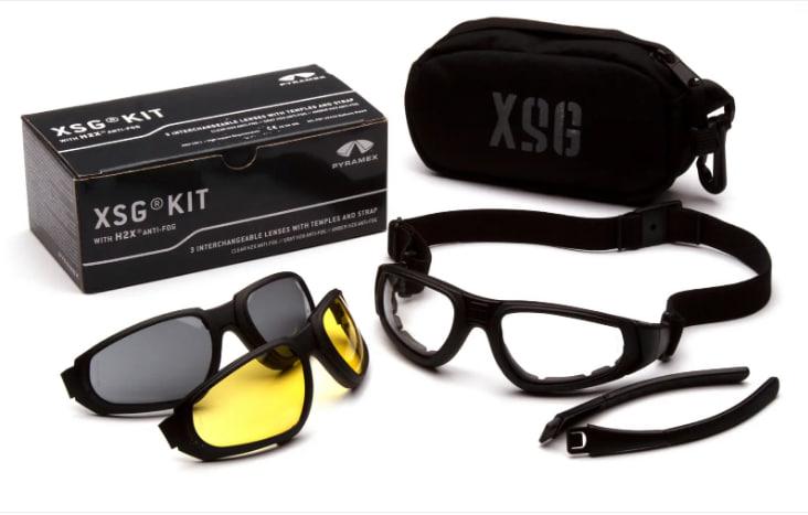 Окуляри захисні зі змінними лінзами Pyramex XSG Kit (змінні лінзи), Anti-Fog