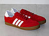 Кеди замшеві жіночі газель весна червоні з білим 41р, фото 9
