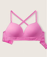 Бюстгальтер Victoria's Secret Pink WEAR EVERYWHERE PUSH-UP WIRELESS BRA Сиреневый розовый 34B (75B)