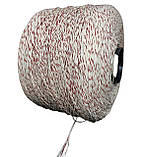 Шпагат ковбасний армований, ШКА-600 біло-червоний, фото 2