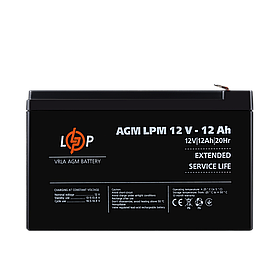 Акумулятор AGM LPM 12V - 12 Ah