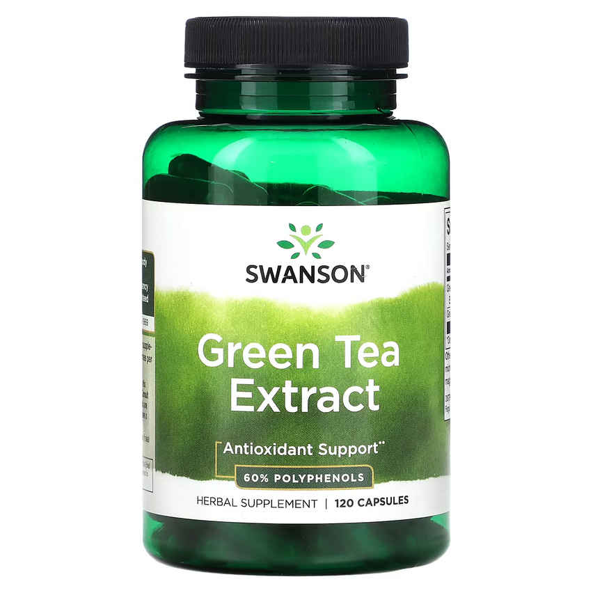 Екстракт зеленого чаю / Green Tea Extract, 500 мг 120 капсул