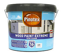 Фарба для фасаду на водній основі Pinotex Wood Paint Extreme білий BW тонується