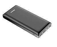 Внешний аккумулятор Power Bank (30000mah) Baseus Mini JA PPJAN-C01 15W Black с интеллектуальной зарядкой