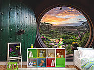 Фото шпалери 3д на стіну, флізелінові фотошпалери в дитячу "Дім Гоббіта", фото 4