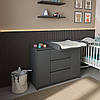 Комод пеленальний Ф3+2Д Антрацит, фото 3