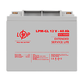 Акумулятор гелевий LPM-GL 12V - 40 Ah