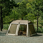 Намет Naturehike Village 210T polyester CNH23ZP12003 коричневий, фото 4