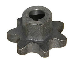 Зірочка Z = 7 редуктора живильника ЗМ-60/90 (арт. ЗС 1041)