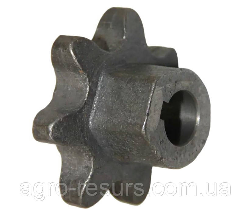 Зірочка Z = 7 редуктора живильника ЗМ-60/90 (арт. ЗС 1041)