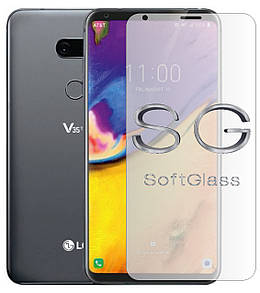 М'яке скло LG V35 Plus на екран поліуретанове SoftGlass