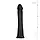 Великий фаллоїмітатор 31.5 см * 5 см All Black XXL Dildo чорний силікон, фото 5