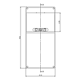Щит з розетками 2xSchuko, 16A 5P, IDE CSN9PT/RR на 9 модулів IP44 SV9101/P захист (2xС16/1 6kA, C16/5 6kA), фото 2