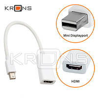 Кабель MiniDisplayPort - HDMI, 1.8м, для Apple MacBook ka
