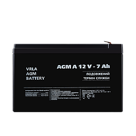 Акумулятор для сигналізації AGM А 12V - 7 Ah