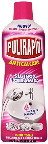 Засіб проти накипу з натуральним оцтом Pulirapid Anticalcare 750 мл