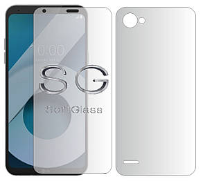 М'яке скло LG Q6 Комплект: Передня та Задня панелі поліуретанове SoftGlass