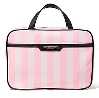 Косметичка Кейс Victoria's Secret Cosmetic Travel Toiletry Bag Розовая полоска