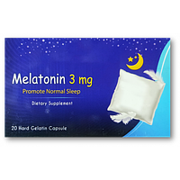 Melatonin 3 mg от бессонницы Египет