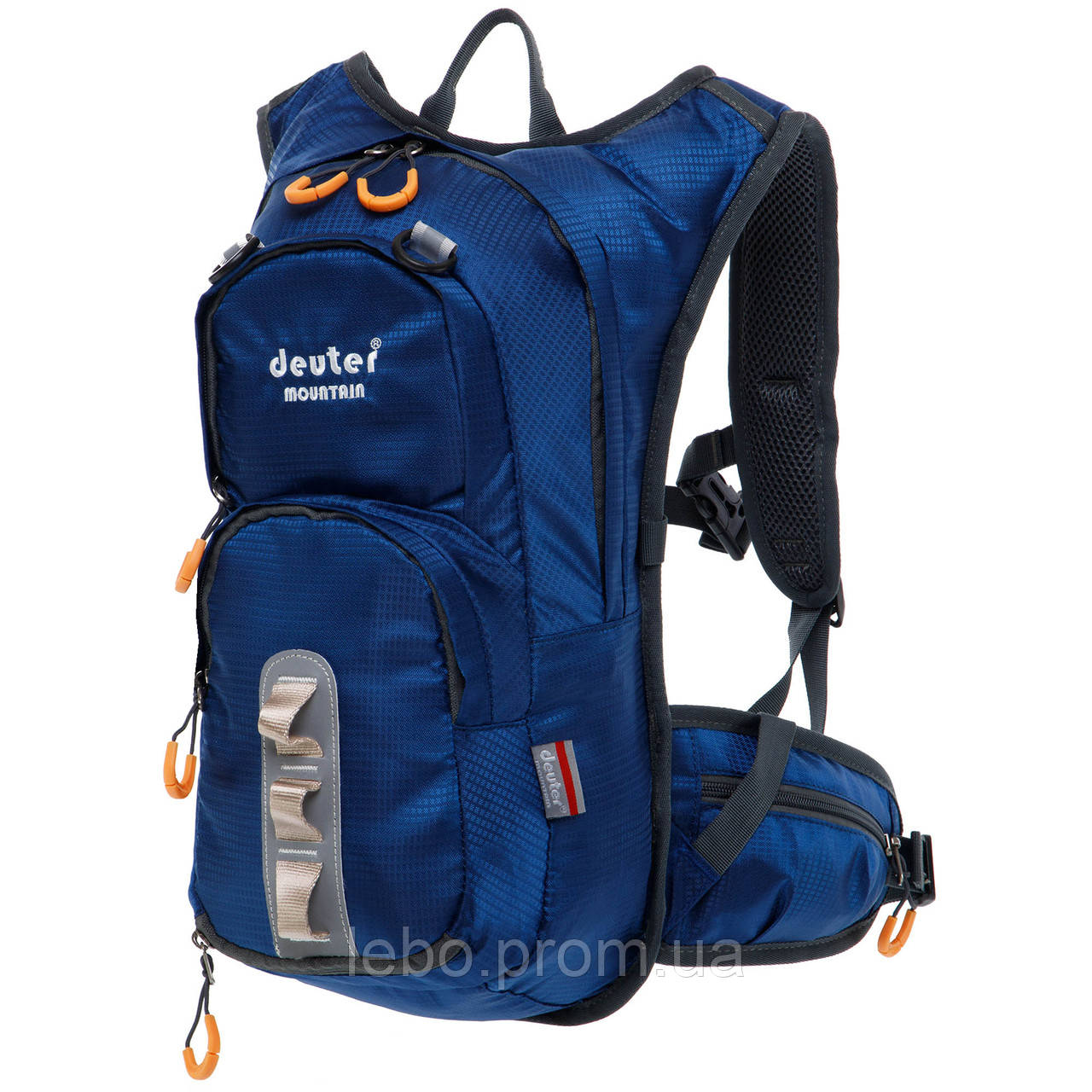 Рюкзак спортивний із жорсткою спинкою DTR 510-2 колір темно-синій lb - фото 3 - id-p2145118155