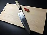 Кухонний ніж японського шеф-кухаря ARITSUGU Deba Blue Steel Kitchen, фото 2