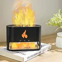 Увлажнитель воздуха с камнями и эффектом пламени Aroma Diffuser UV-3, солевая лампа с подсветкой ночник