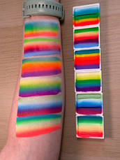 ПАЛІТРА АКВАГРИМ GrimMaster SPLIT CAKES MIXED COLORS 6 X 10 g, фото 3