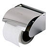 Диспенсер для туалетного паперу HOTEC 16.621 з кришкою Stainless Steel, фото 5