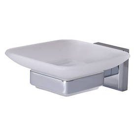 Мильниця TOPAZ TKB 9922A скло мат, латунь