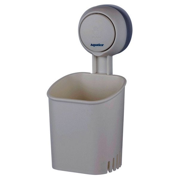 Стакан на вакуумній присосці s42 94×92×195мм Aquatica 9784287, фото 1