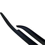 BMW E39 вії на фари дорестайлінг та рестайлінг ABS пластик БМВ Е39 бровки на фари, фото 2