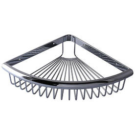 Поличка в дулову кутова TOPAZ 4115-1 одинарна, латунь