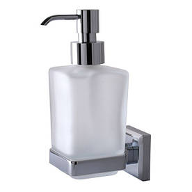 Дозатор рідкого мила TOPAZ TКВ 9933A навісний скло мат., метал