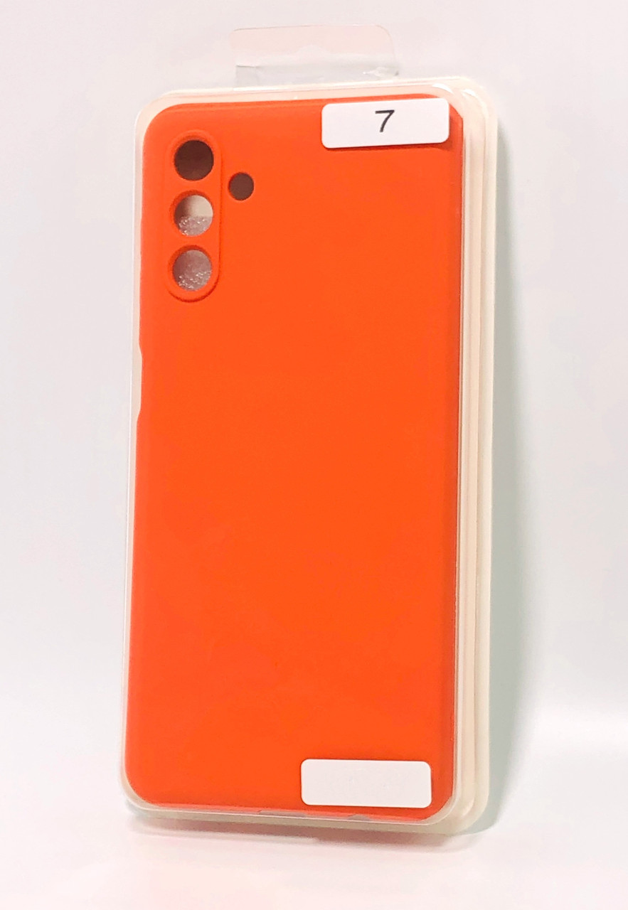 Чохол силіконовий для телефону Samsung A14(4G) Silicone Orig FULL №7 New apricot 4you