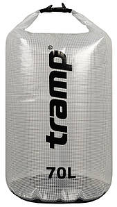 Гермомішок Tramp TRA-108 (Transparent), 70 л