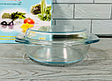 Набір скляного посуду 8 предметів (4 каструлі з кришками) A-PLUS 1095 / Термоскло посуд, фото 5