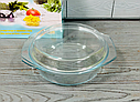 Набір скляного посуду 8 предметів (4 каструлі з кришками) A-PLUS 1095 / Термоскло посуд, фото 6