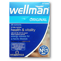 WellMan Original Vitabiotics Комплекс из 29 витаминов и минералов для мужчин 30 таблеток Египет