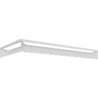 Каминная решетка LUFT SF угловой правый белый 40x80x9 Kratki