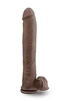 Фалоїмітатор Гігант 30,5*6 см кібершкіра AU NATUREL DADDY 14INCH SENSA FEEL DILDO