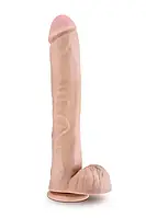 Фалоїмітатор Гігант 30,5*6 см кібершкіра AU NATUREL DADDY 14INCH SENSA FEEL DILDO