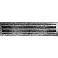 Каминная решетка Решетка FRESH черно-серебряная 17x70 Kratki