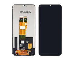 Дисплей для Realme C30s з чорним тачскрином