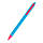 Ручка масляна автоматична Axent Reporter Color AB1069-02-A корпус асорті, пише синім, фото 4